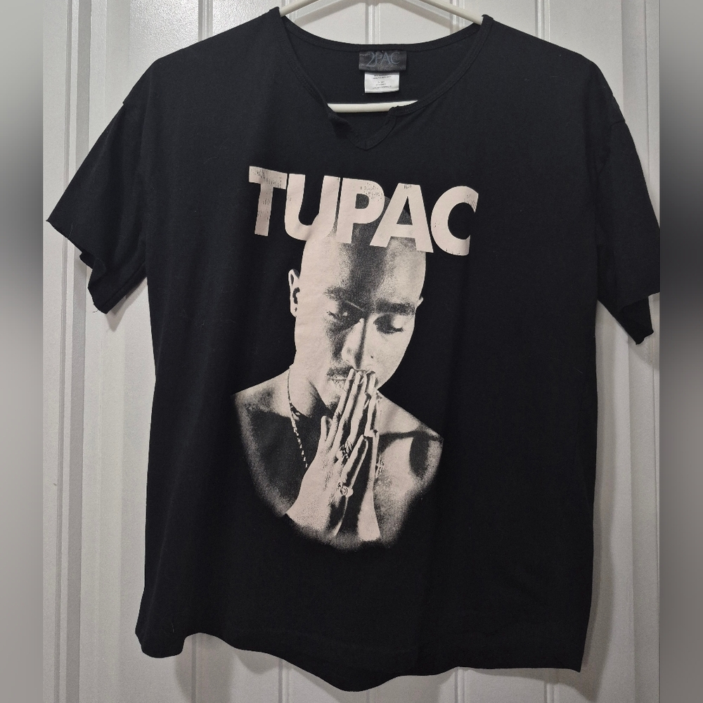 🏷Tupac 2Pac Praying T Shirt Adult Size Small